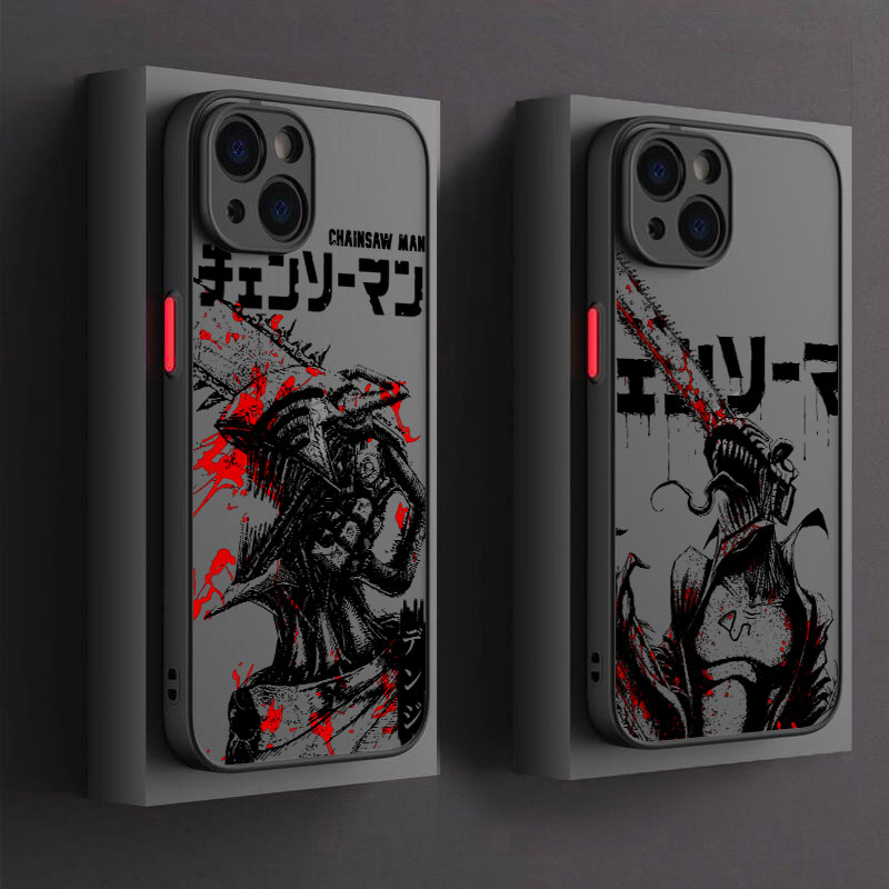 Phone Cases Zelda - Chainsaws Mans Anime Phone Case For