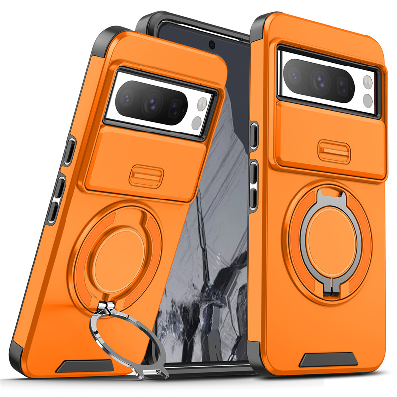 Ring Stand Case - Shockproof Armor Case For Google Pixel