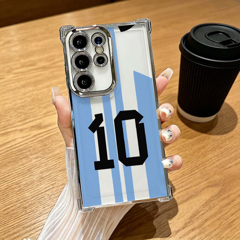 Phone Cases Jersey - Cartoon Blue Number Jersey Phone Case