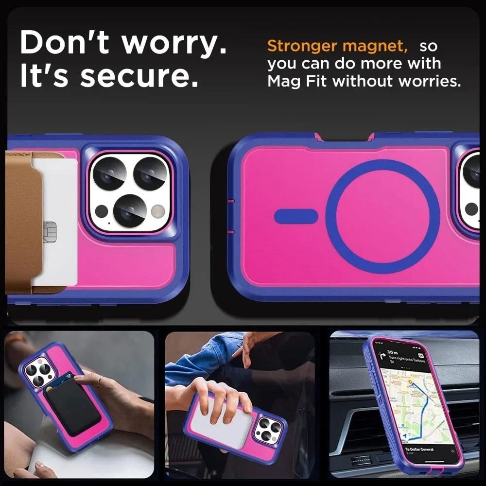 Luxury Magnetic Armor Case For - Rugged Armor Case recension och pris