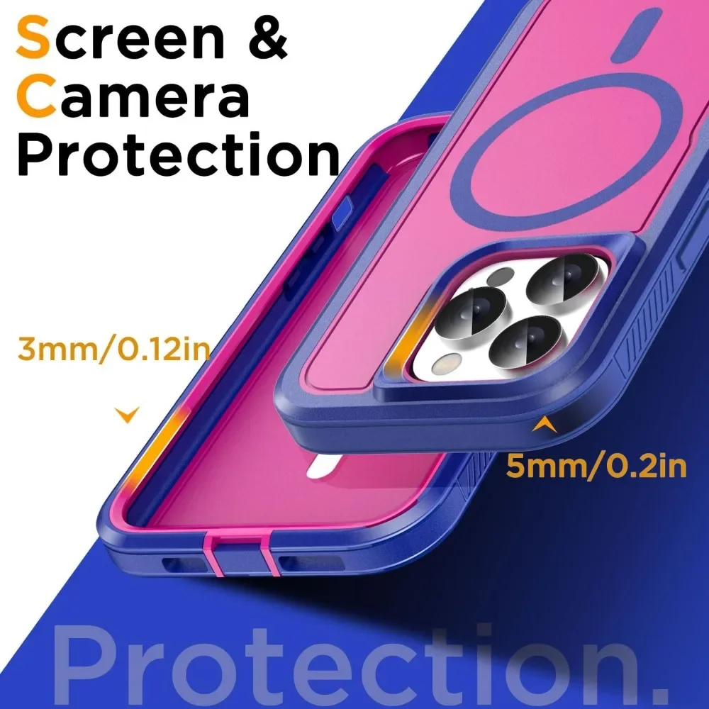 Luxury Magnetic Armor Case For - Rugged Armor Case recension och pris