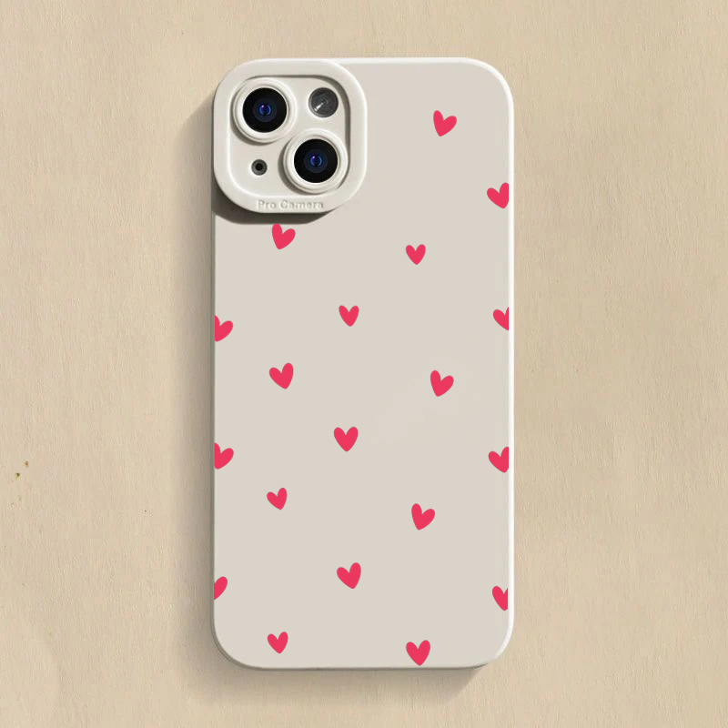 Black Love Heart Protector Pho - Phone Cases Silicone recension och pris