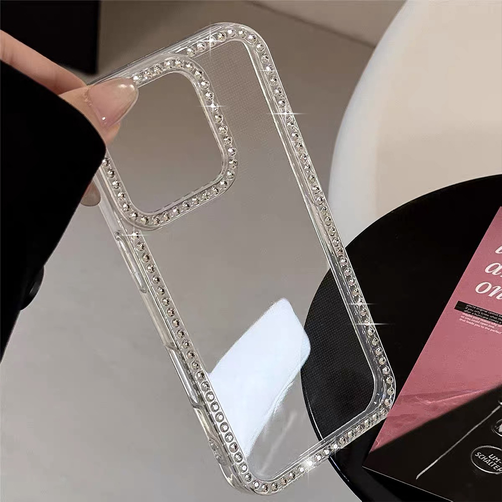 Luxury Transparent Diamond Jew - Phone Cases Expensive recension och pris