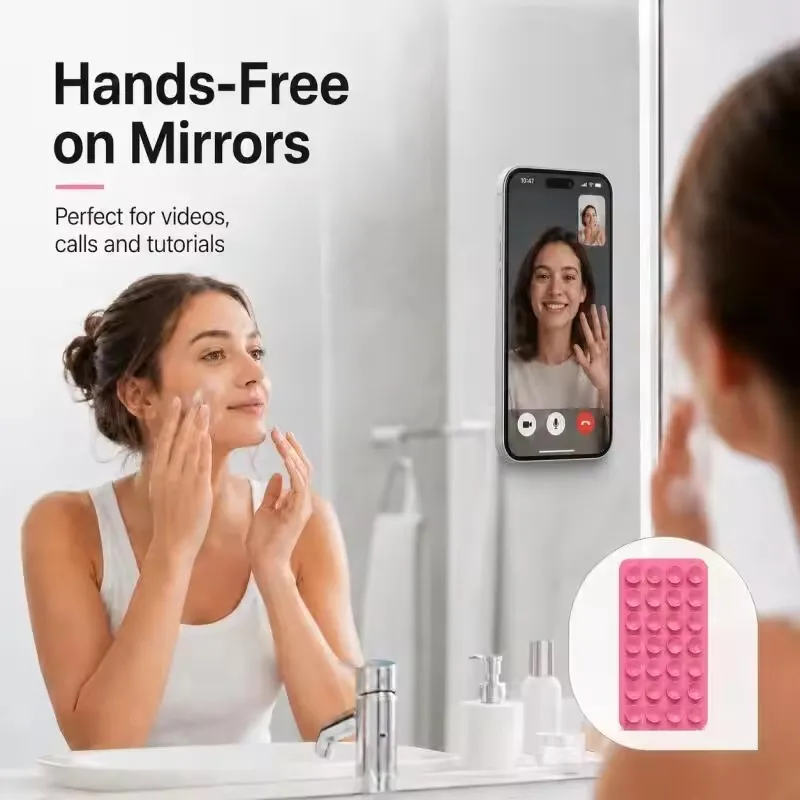 Silicone Wall Suction Cup Brac - Phone Cases Silicone recension och pris