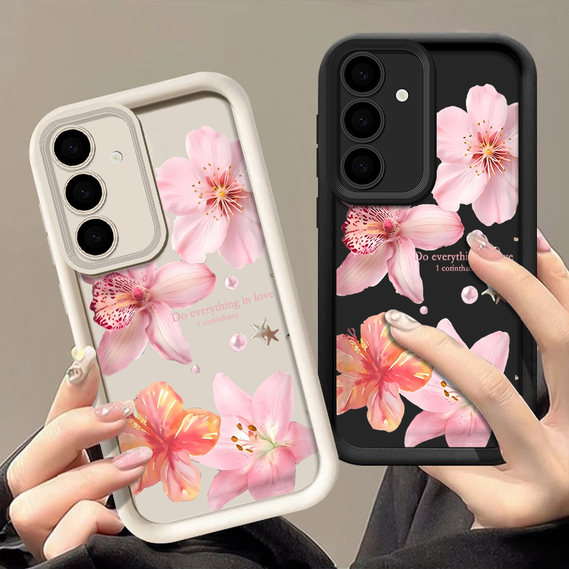 Pink Flowers Phone Case For Sa - Phone Cases Pink recension och pris