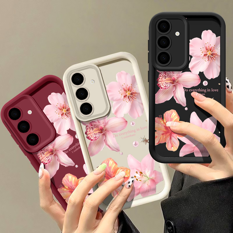 Pink Flowers Phone Case For Sa - Phone Cases Pink recension och pris