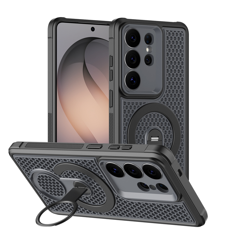 Heat Dissipation Breathable Ri - Ring Stand Case recension och pris