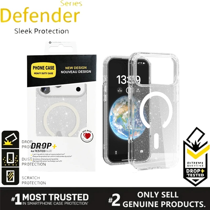 Transparent Flash Military Gra - Rugged Armor Case recension och pris