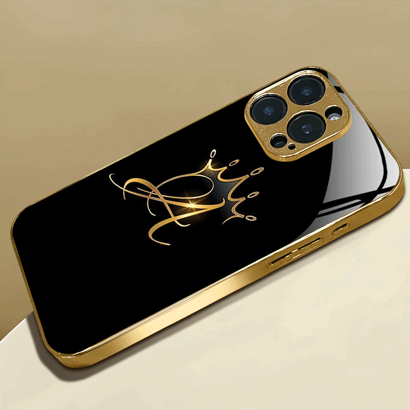 Noble Golden Crown Monogram Ha - Monogram Custom Case recension och pris