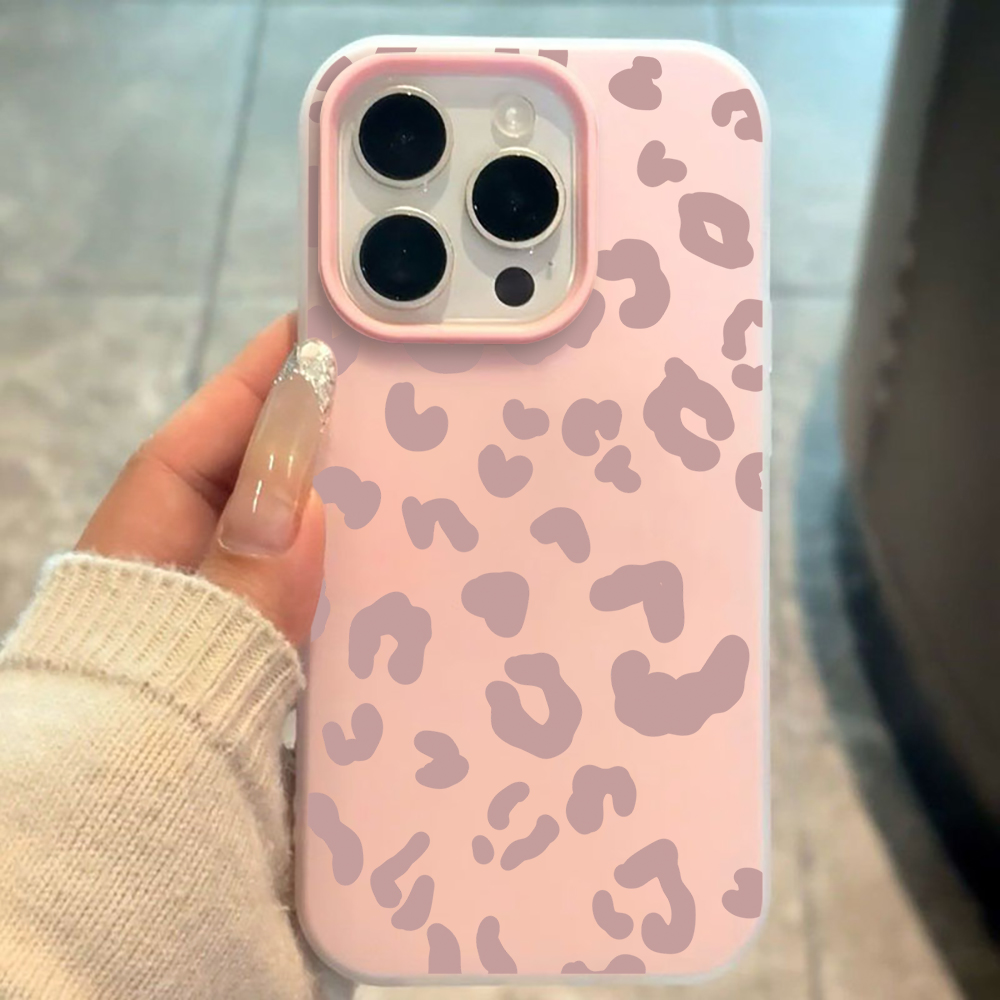Leopard Print Candy Color SIli - Phone Cases Leopard Print recension och pris