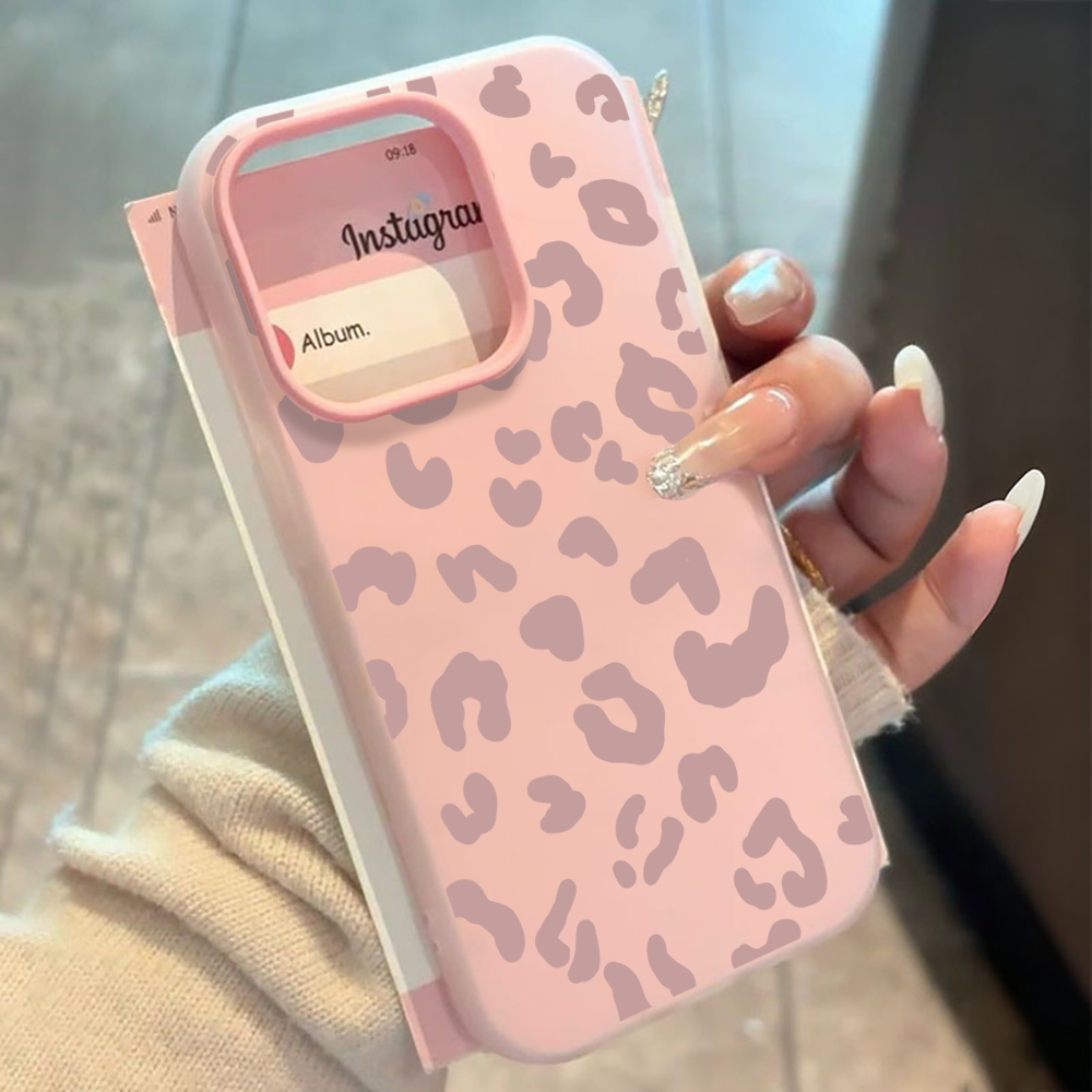Leopard Print Candy Color SIli - Phone Cases Leopard Print recension och pris