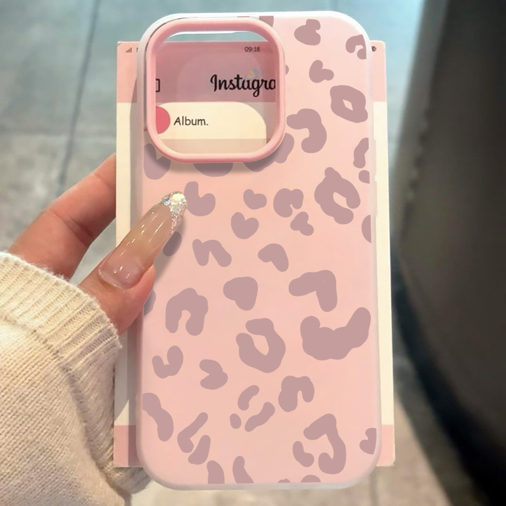 Leopard Print Candy Color SIli - Phone Cases Leopard Print recension och pris