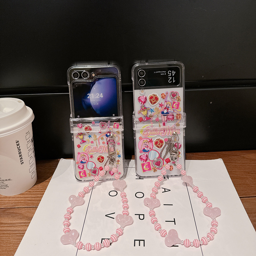 Cute Cartoon Japan Anime Sailo - Phone Cases Z Flip 5 recension och pris