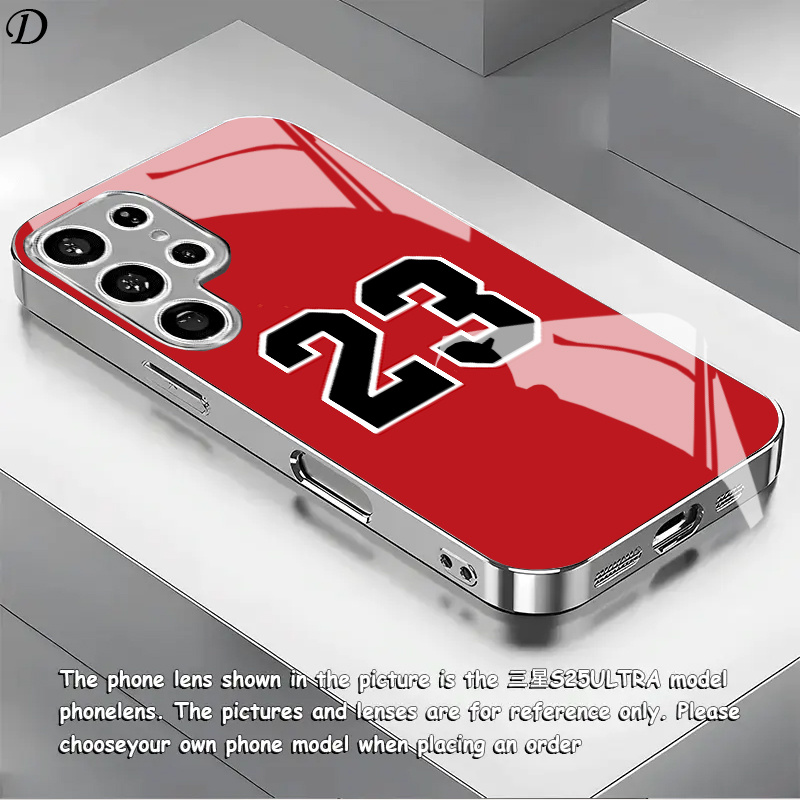 Red No. 23 jersey pattern elec - Phone Cases Jersey recension och pris