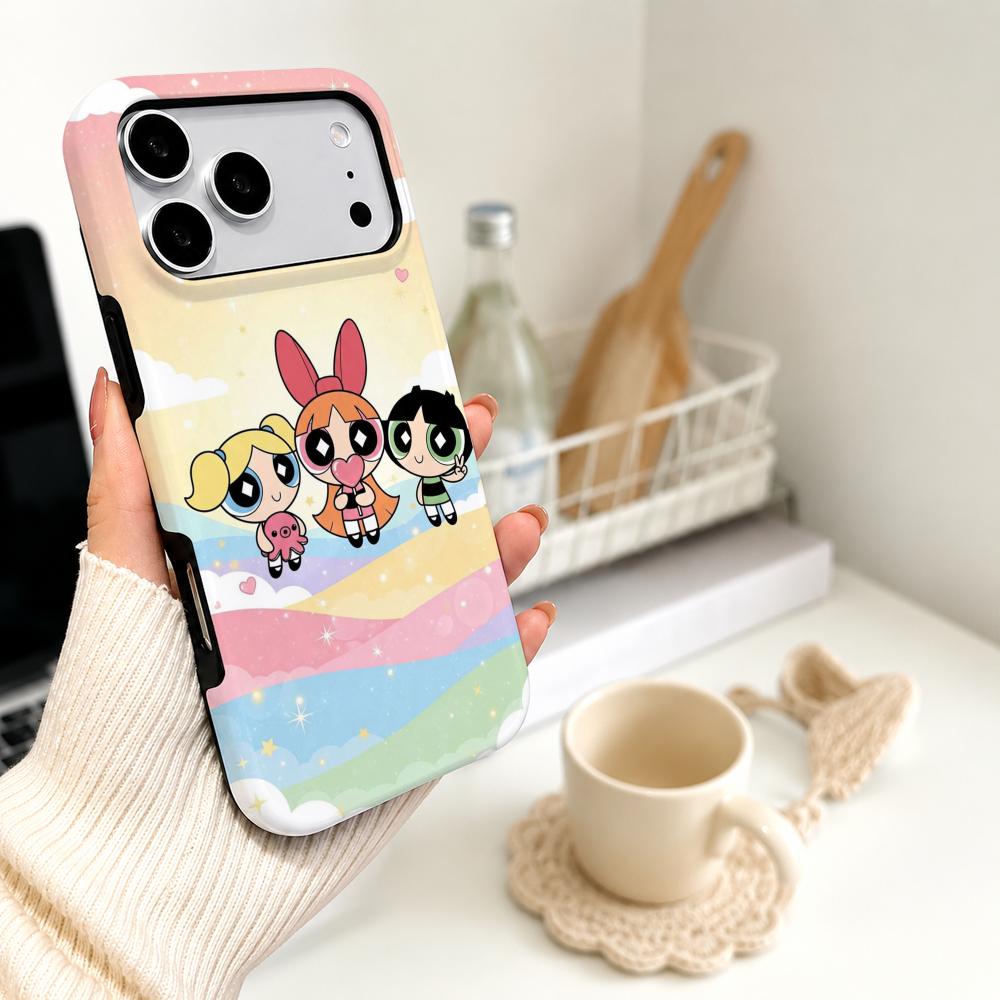 Anime P-Powerpuff Girls Phone  - Phone Cases Anime recension och pris