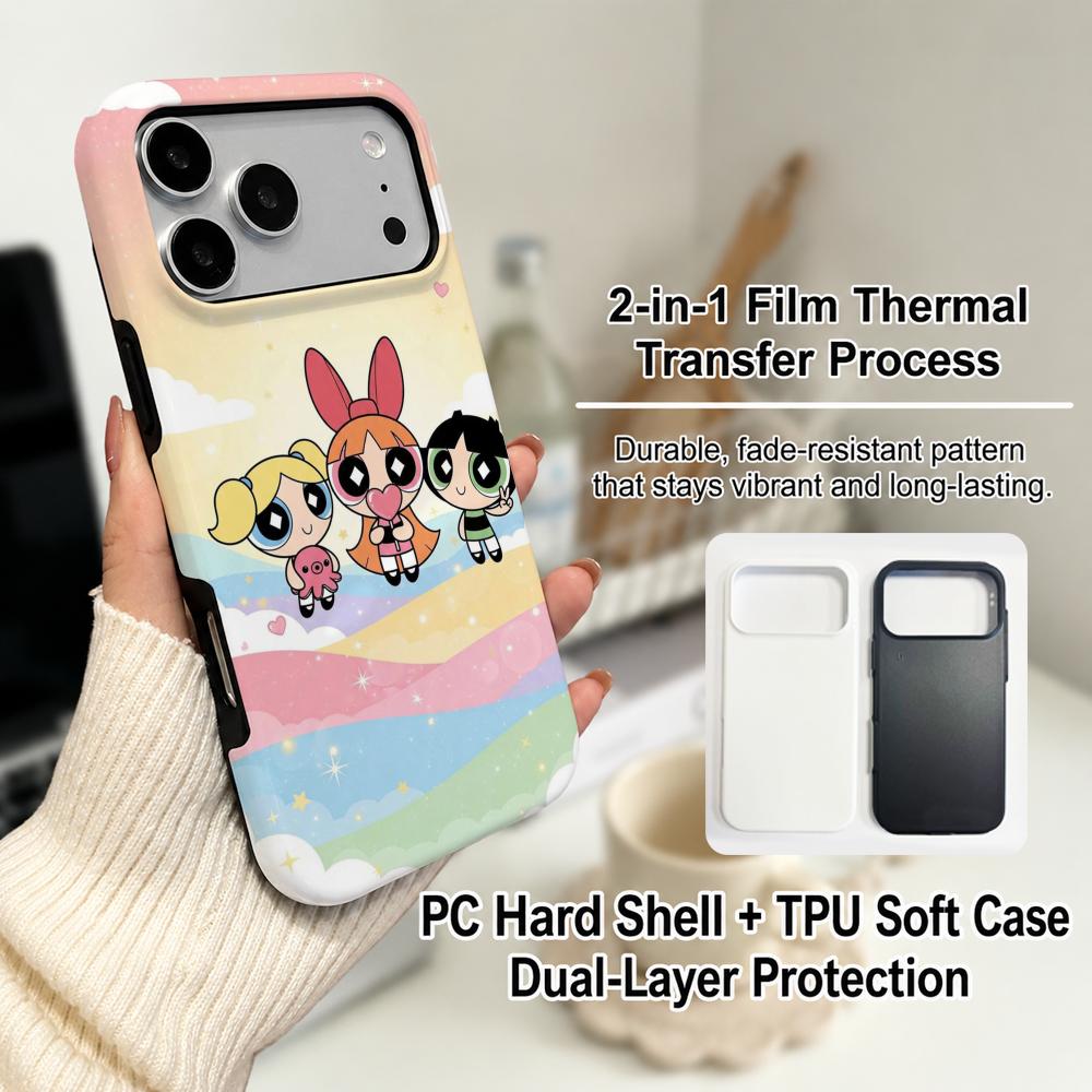 Anime P-Powerpuff Girls Phone  - Phone Cases Anime recension och pris