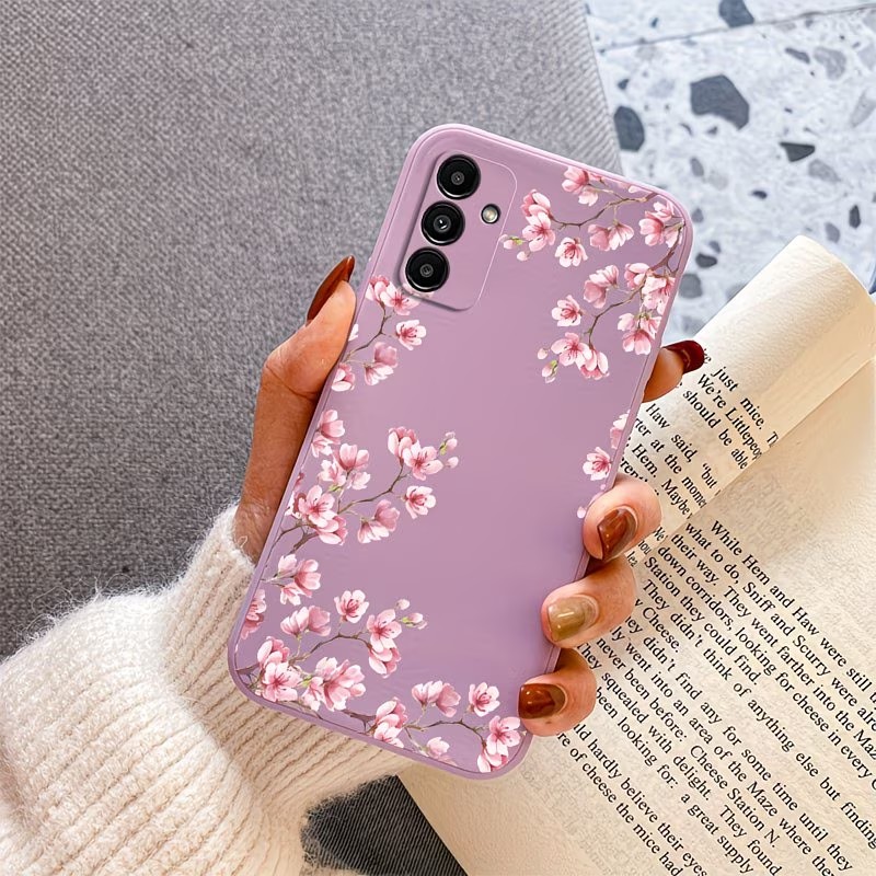 Pink Cherry Blossom Branch Pri - Phone Cases Pink recension och pris