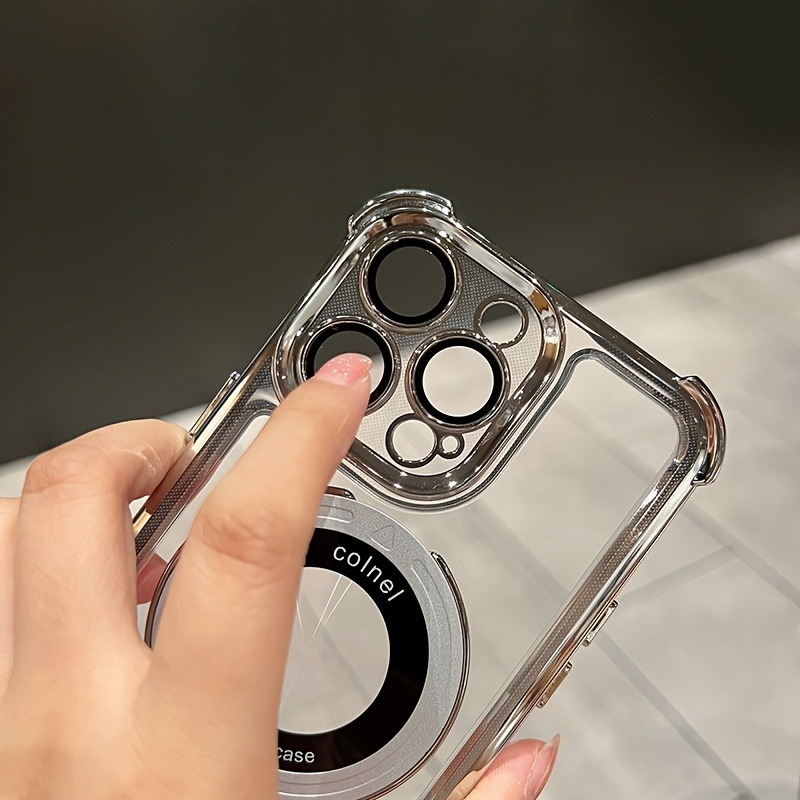 Luxury Plating Phone Case for  - Ring Stand Case recension och pris
