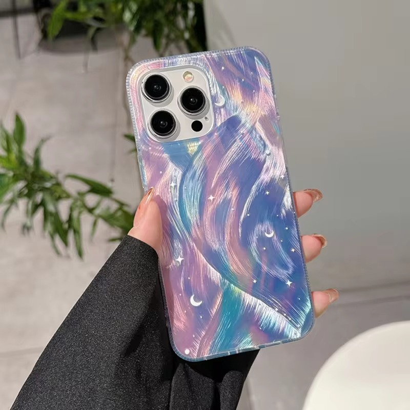 Fashion Glitter Starry Gradien - Phone Cases Silicone recension och pris