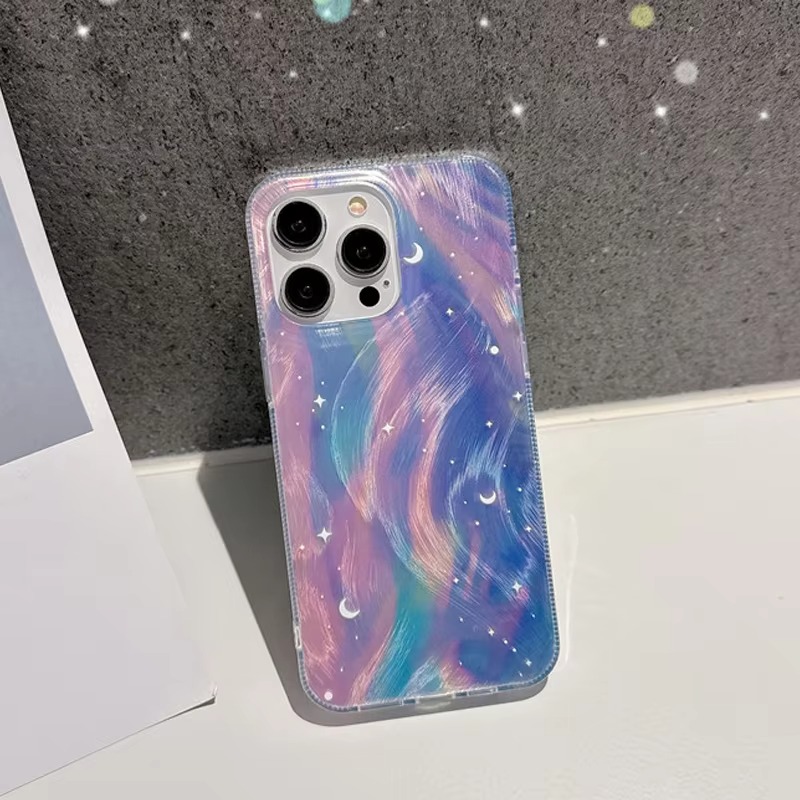 Fashion Glitter Starry Gradien - Phone Cases Silicone recension och pris