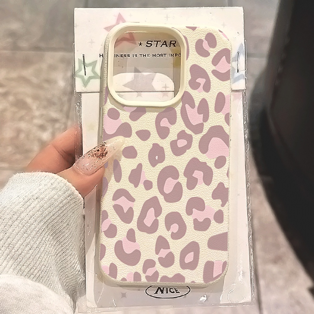 Pale Purple Leopard Print Phon - Phone Cases Leopard Print recension och pris