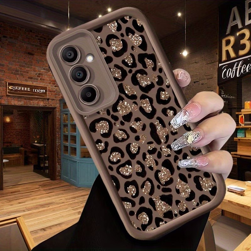 Glitter Leopard Print Silicone - Phone Cases Leopard Print recension och pris