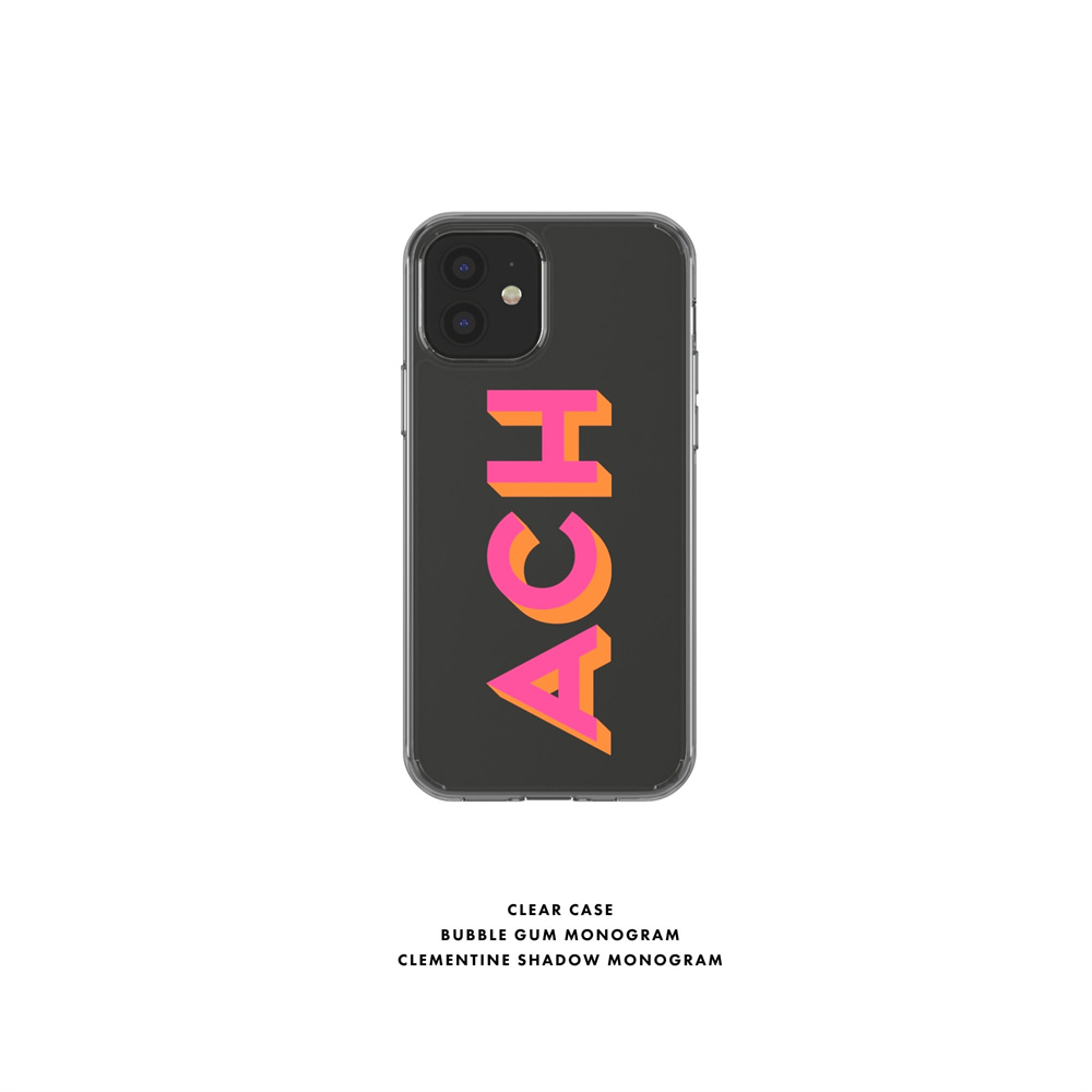 Monogram Initial Letters Soft  - Monogram Custom Case recension och pris