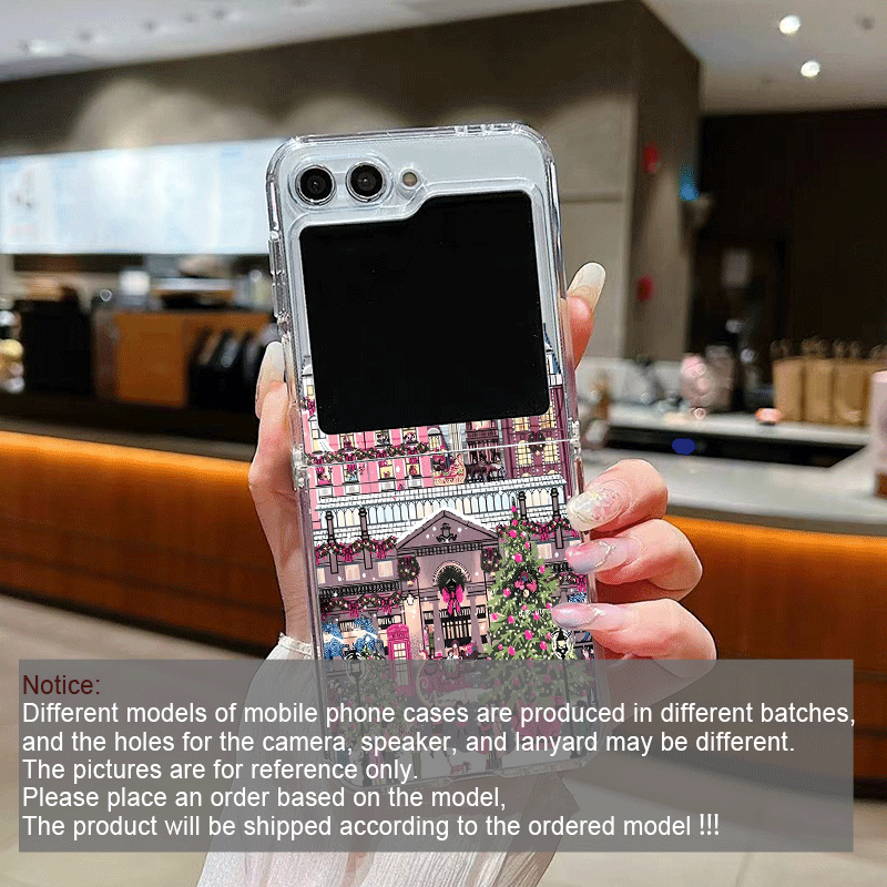 Rural Building Snow Scenery Ch - Phone Cases Z Flip 5 recension och pris