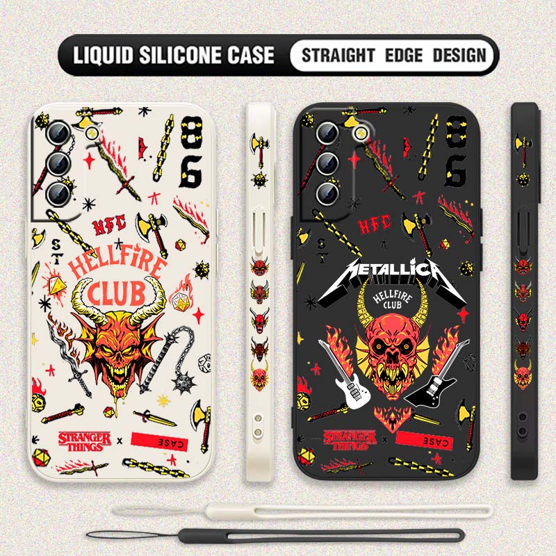 Stranger Things Red Hell Demon - Phone Cases Silicone recension och pris