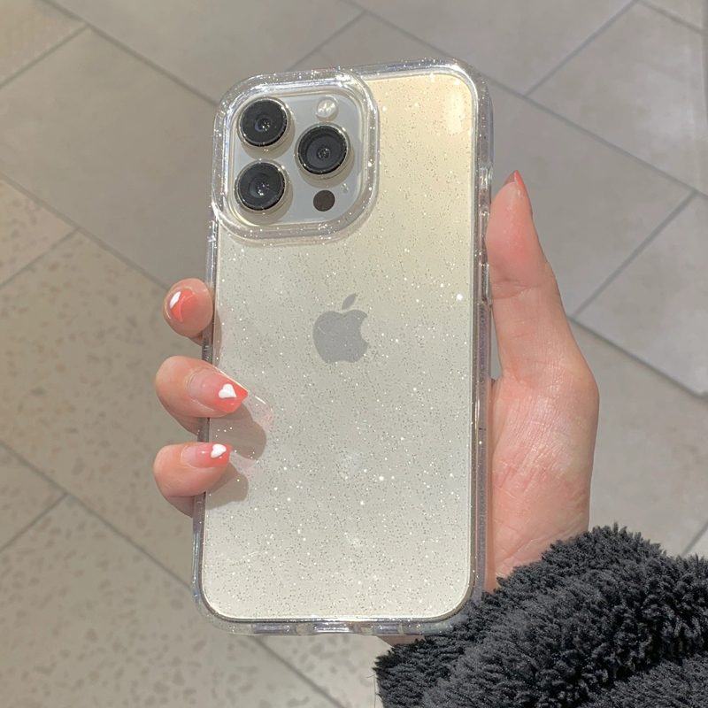 Transparent Simple Glitter Pho - Phone Cases Expensive recension och pris