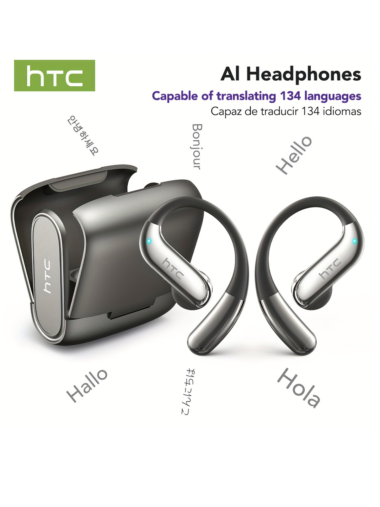 Open-ear Bluetooth Headphones  - Phone Cases Clear recension och pris