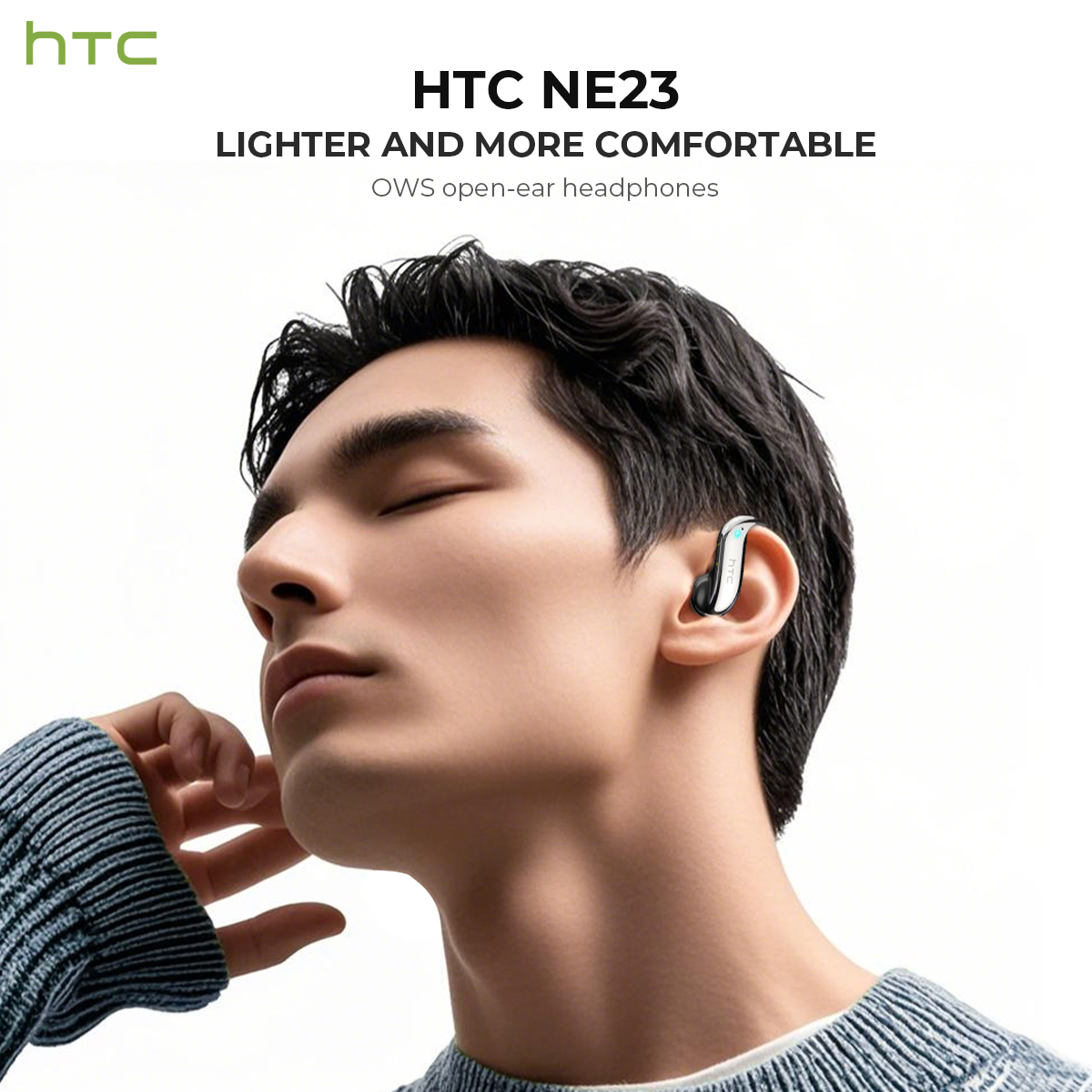 Open-ear Bluetooth Headphones  - Phone Cases Clear recension och pris