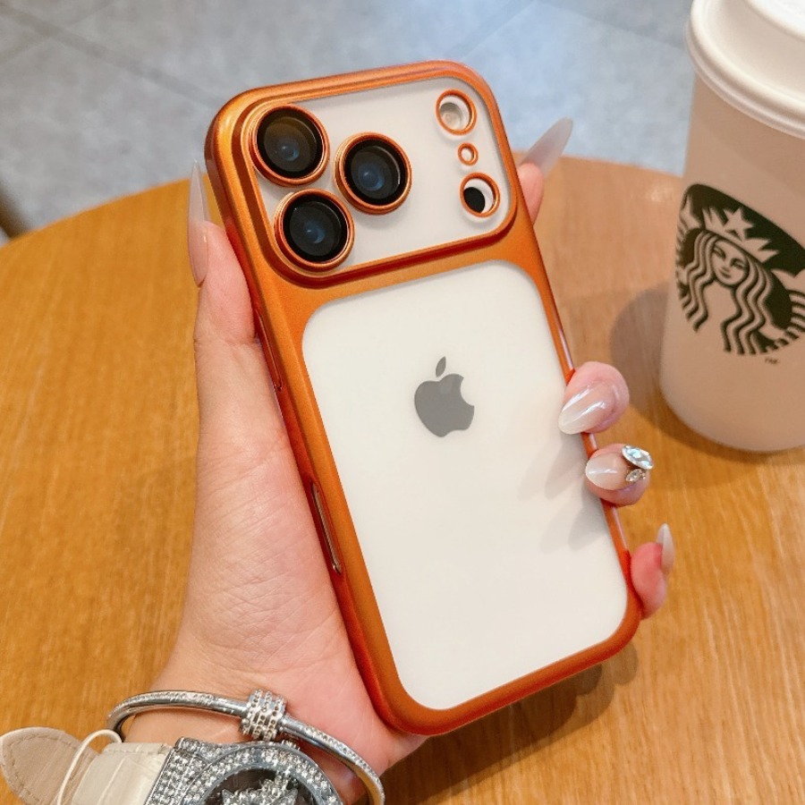 Luxury Matte Clear Electroplat - Phone Cases Expensive recension och pris