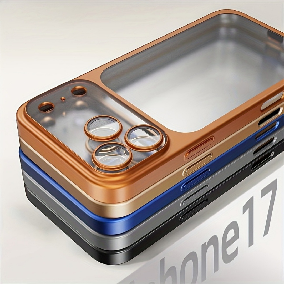 Luxury Matte Clear Electroplat - Phone Cases Expensive recension och pris