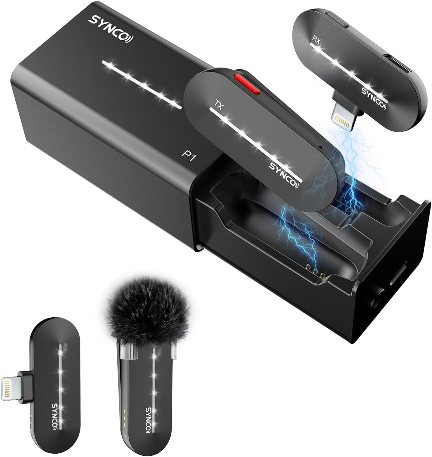 SYNCO Wireless Lavalier Microp - Phone Cases Casely recension och pris