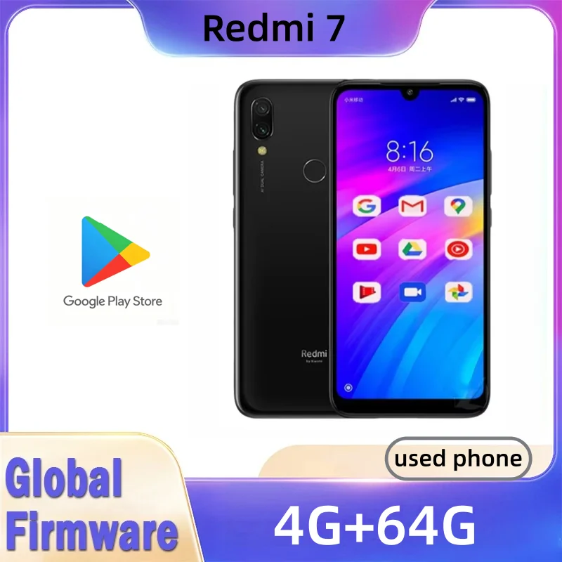 Xiaomi Redmi 7 Cellphone with  - Phone Cases Casely recension och pris