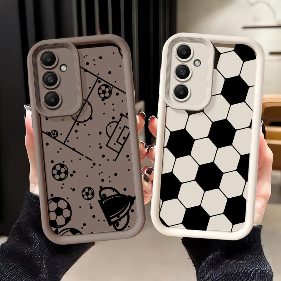 Soccer Field Ball Pattern Phon - Phone Cases Jersey recension och pris