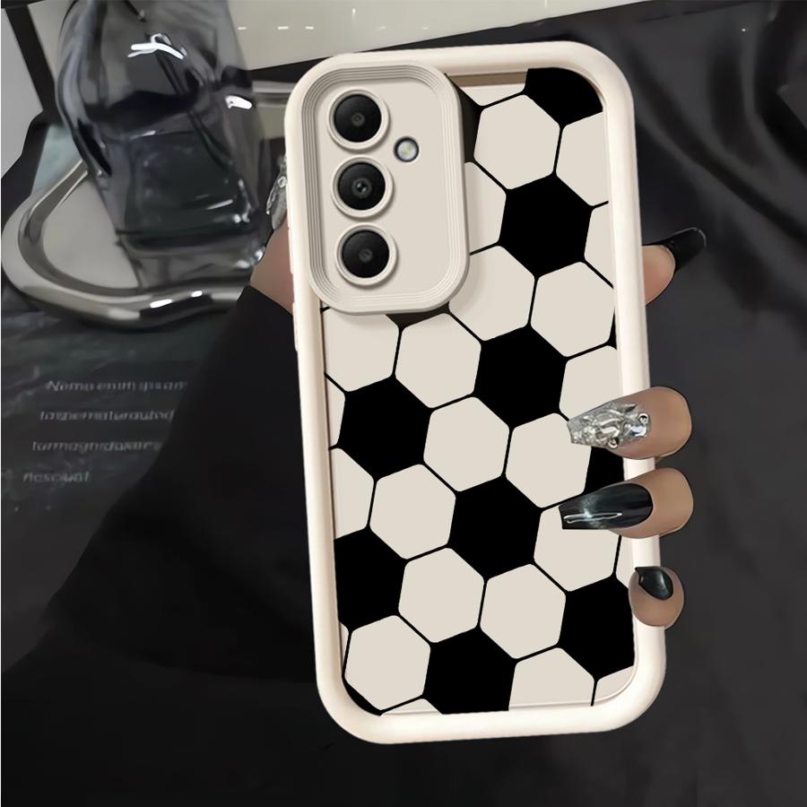 Soccer Field Ball Pattern Phon - Phone Cases Jersey recension och pris