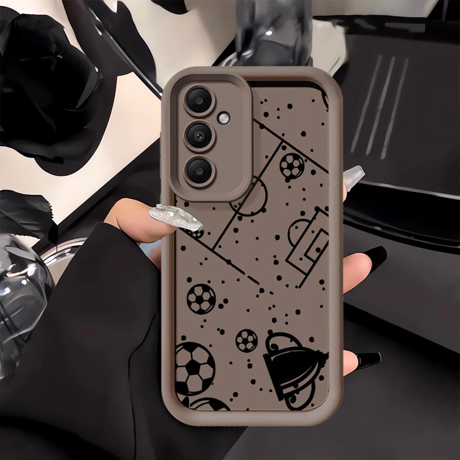 Soccer Field Ball Pattern Phon - Phone Cases Jersey recension och pris
