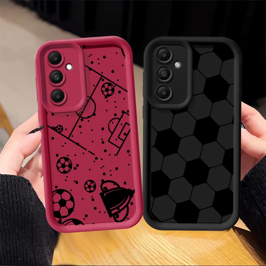 Soccer Field Ball Pattern Phon - Phone Cases Jersey recension och pris