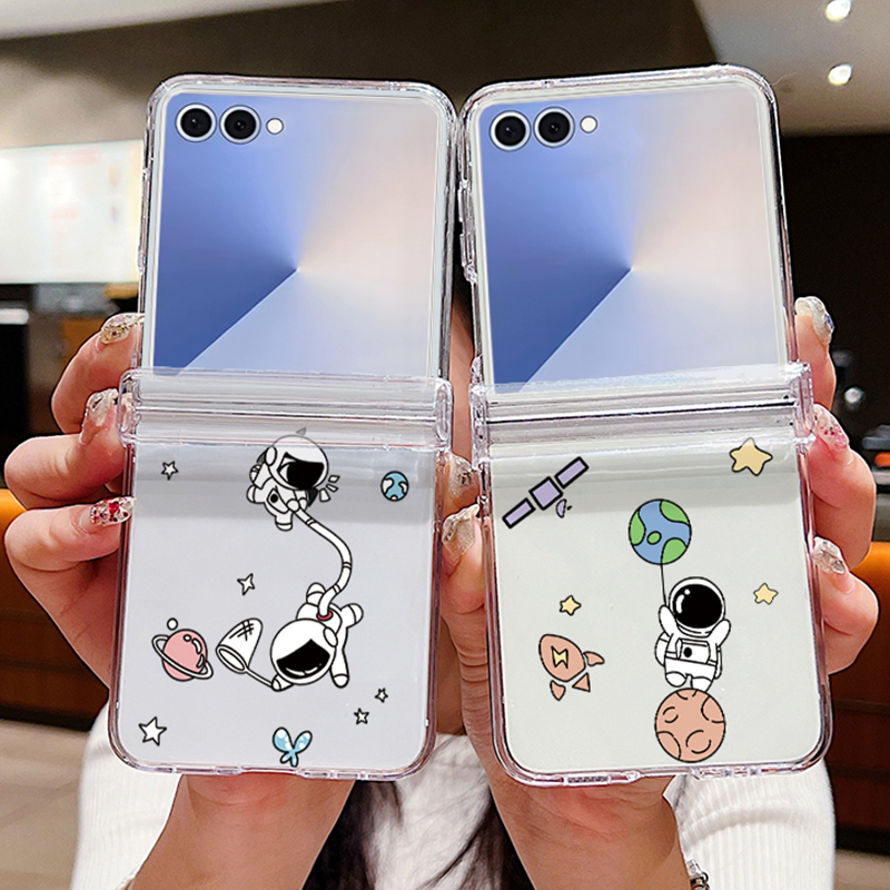 Astronauts Pattern Folding Pho - Phone Cases Z Flip 5 recension och pris