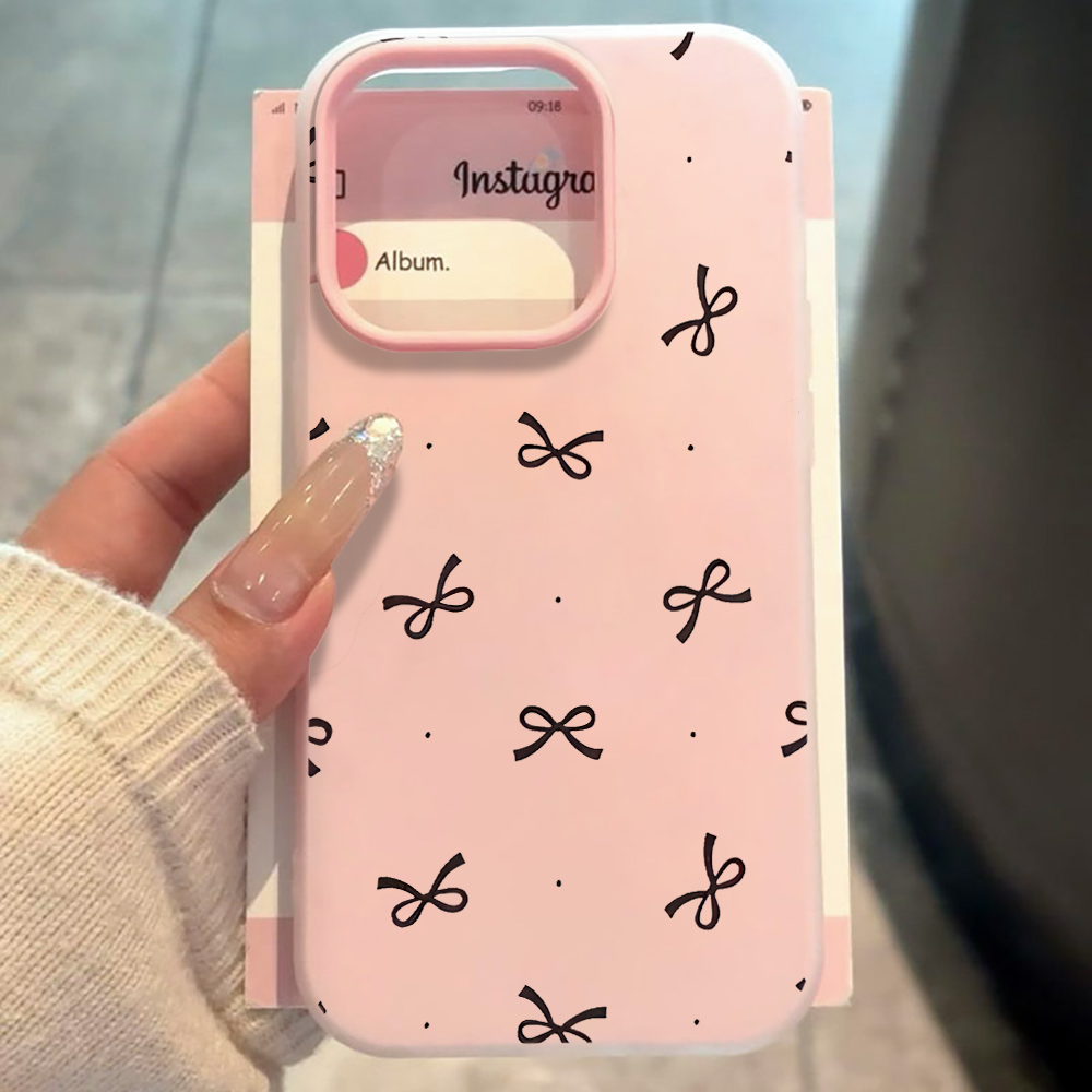 Cute Bow Polka Dot INS Phone C - Phone Cases Unique recension och pris