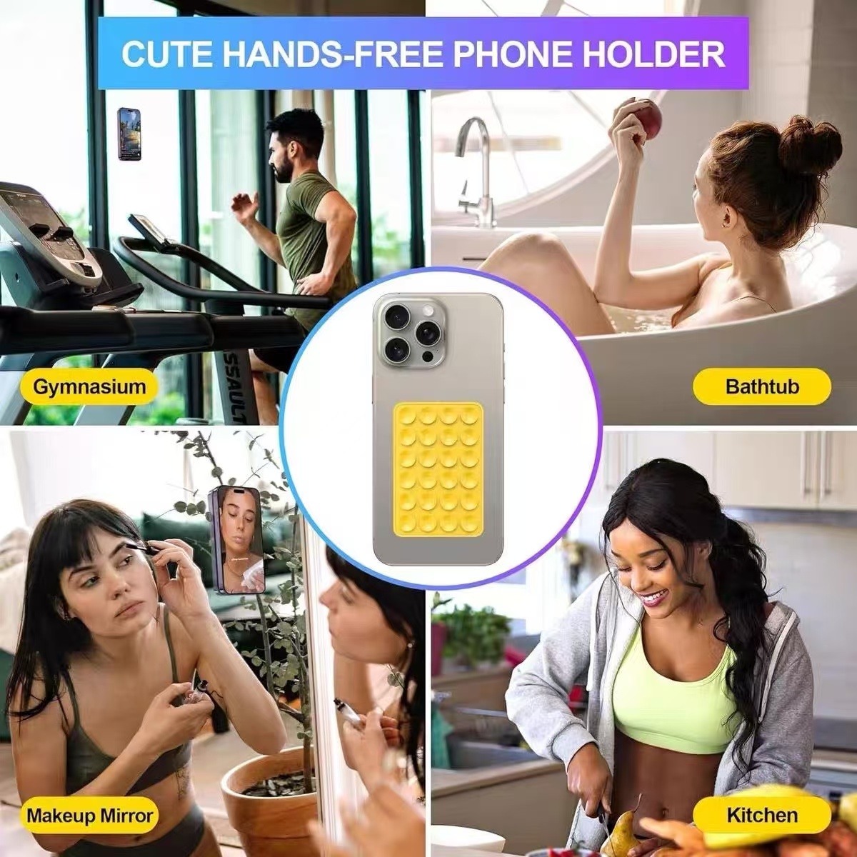 Multi functional silicone suct - Phone Cases Casely recension och pris