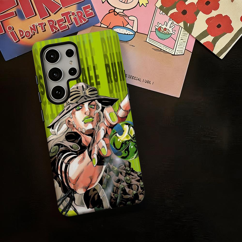 Hot cool Anime J-JOJO Steel Ba - Phone Cases Anime recension och pris