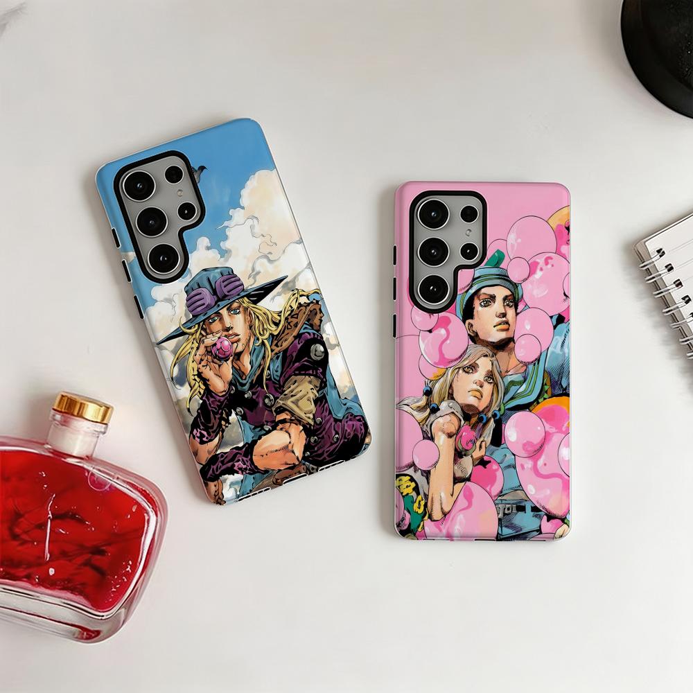Hot cool Anime J-JOJO Steel Ba - Phone Cases Anime recension och pris