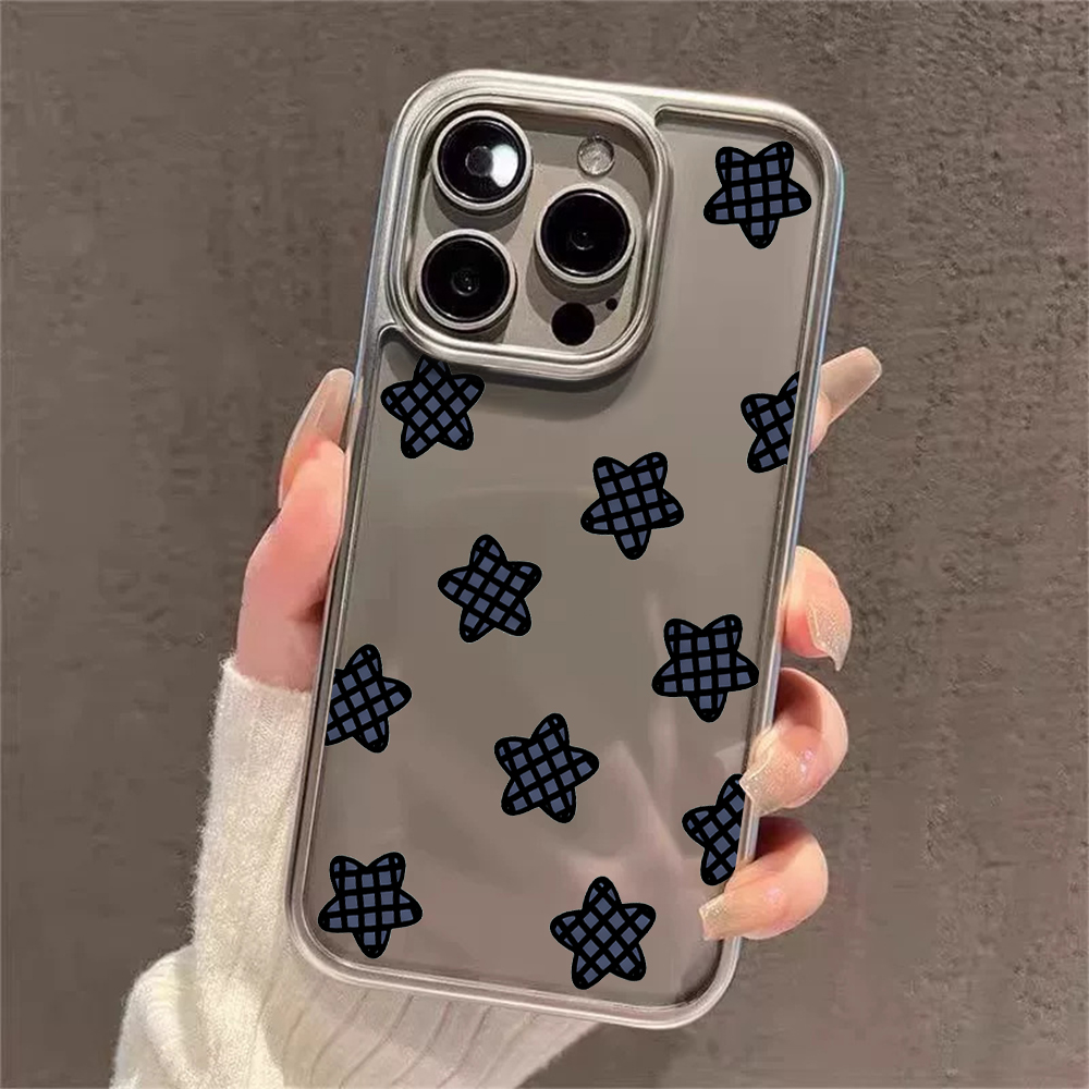 Y2K Stars Fashion Clear Cases  - Phone Cases Clear recension och pris