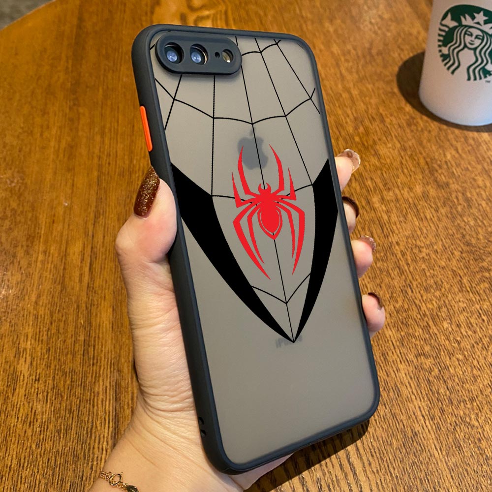 Marvel Spiderman Matte Translu - Rugged Armor Case recension och pris