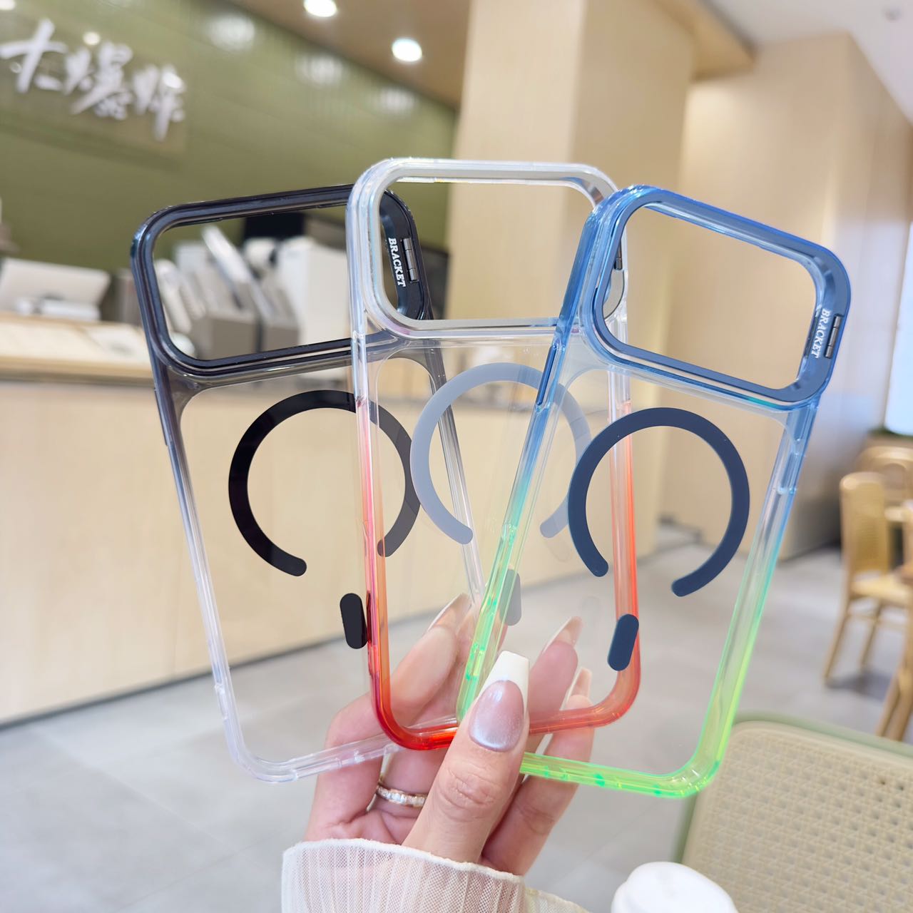 Lens Stand Holder Gradient Tra - Ring Stand Case recension och pris