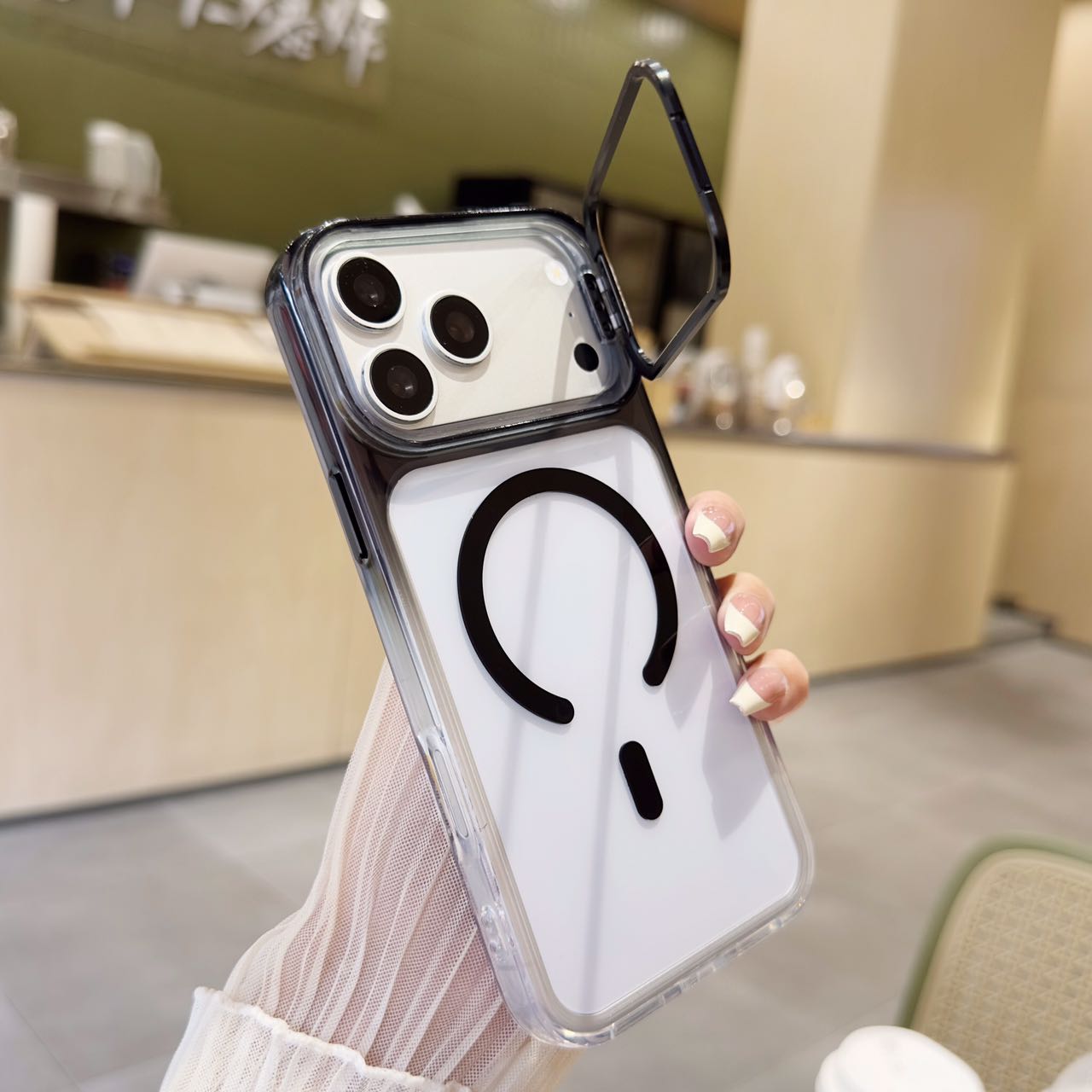 Lens Stand Holder Gradient Tra - Ring Stand Case recension och pris