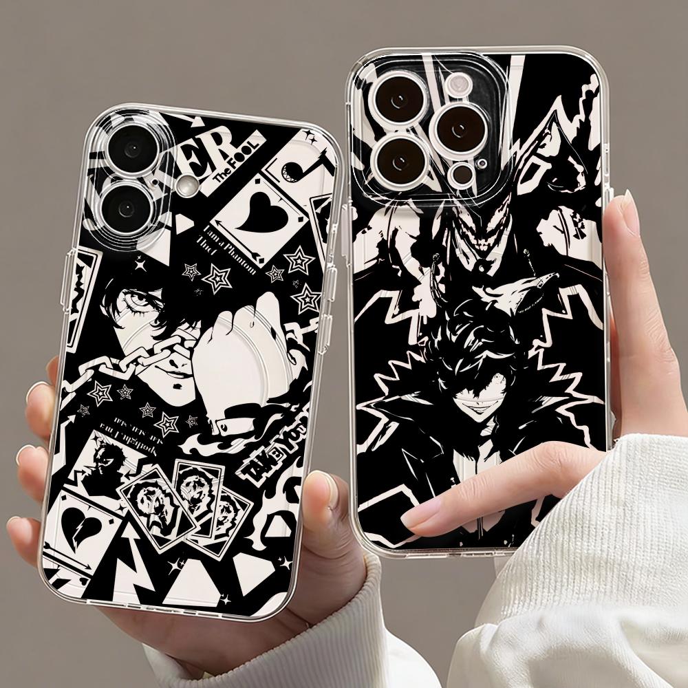 Game P-Persona 5 Phone Case Ma - Phone Cases Clear recension och pris
